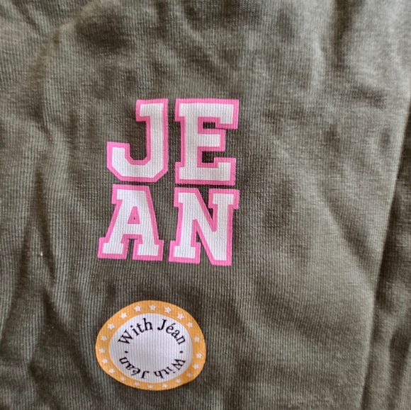 With Jean Y2KGreen Multi Color Love Details Street Wear Smart Casual Tank Top XS - Picture 3 of 9